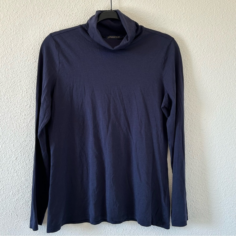 Pendleton Women’s Turtle Neck Large Pima Cotton M… - image 1